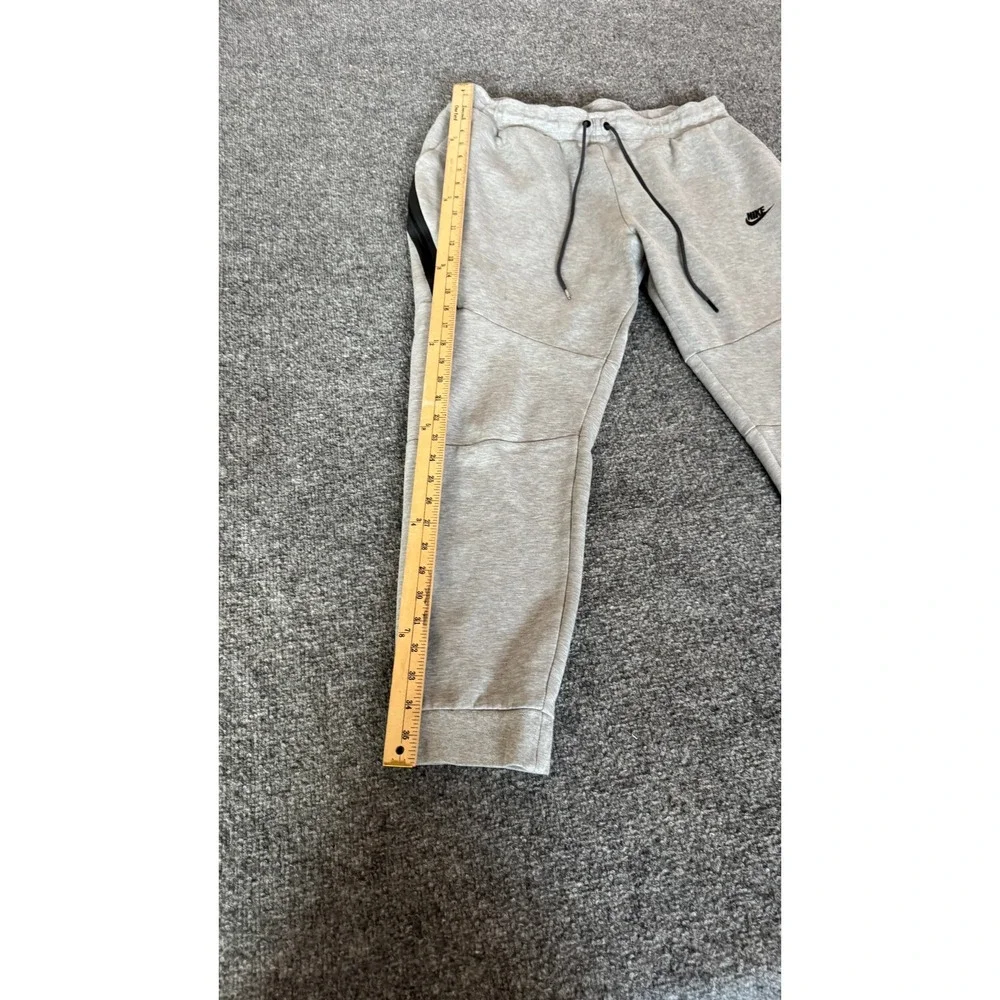 Nike Tech Fleece Joggers Mens XL Heather Grey Tapered Sweatpants CU4495-063